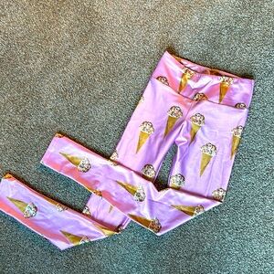 GoldSheep Ice Cream Leggings